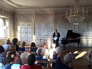 Speach of Karl-Anton Mauche before the conzert in Bad Buchau